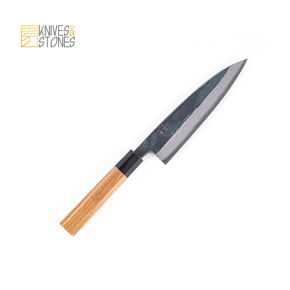 Muneishi Kumokage Blue 2 Kurouchi Damascus Petty 150 mm