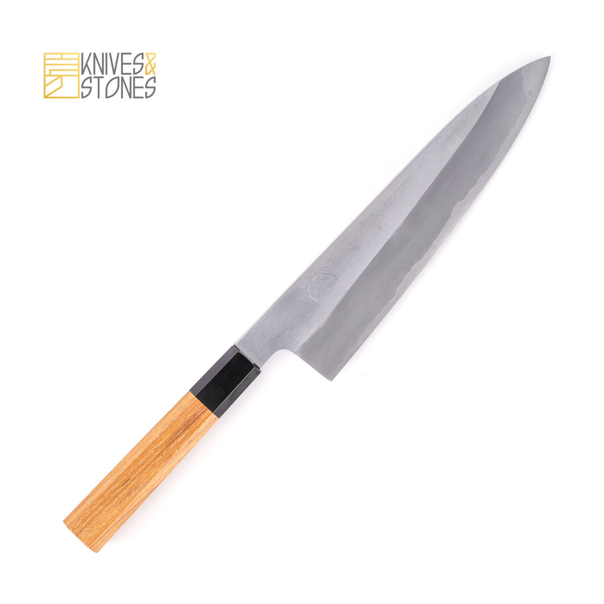 Kiwi 8 Inch Carbon Stainless Steel Butcher Knife with Wood Handle K248 - K.  K. Discount Store