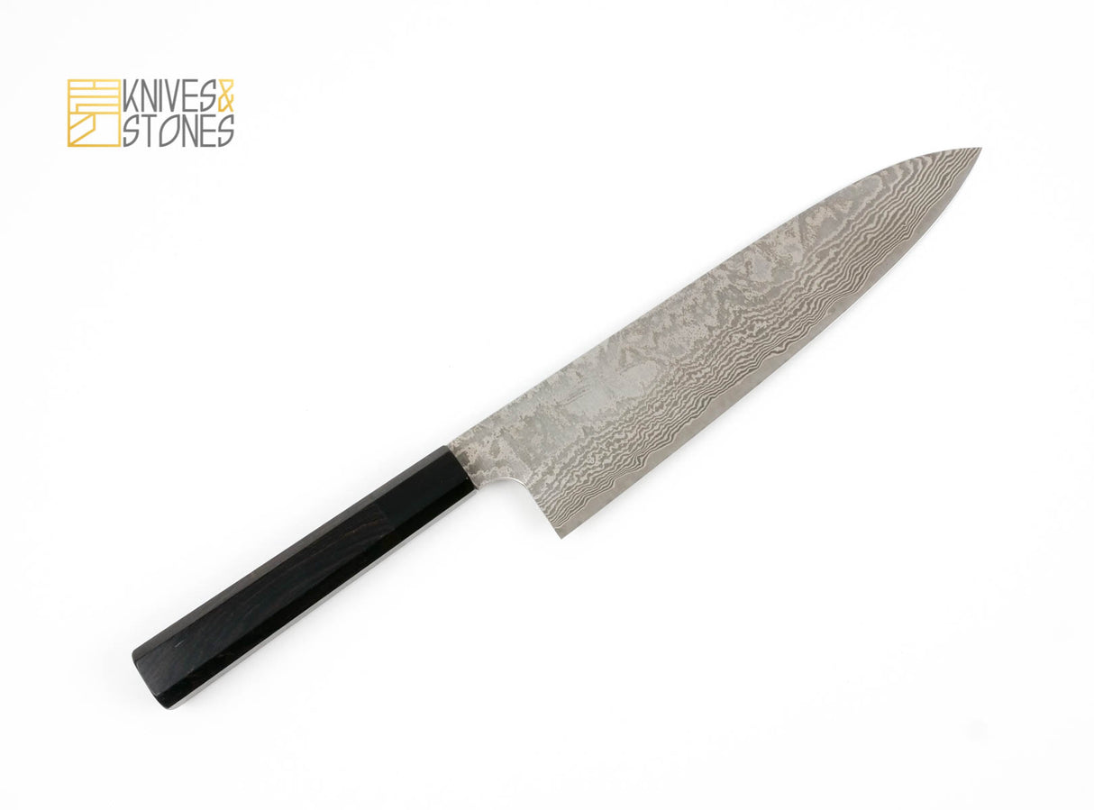Shinko Kurokumo R2 Damascus Gyuto 240mm by Shiro Kamo