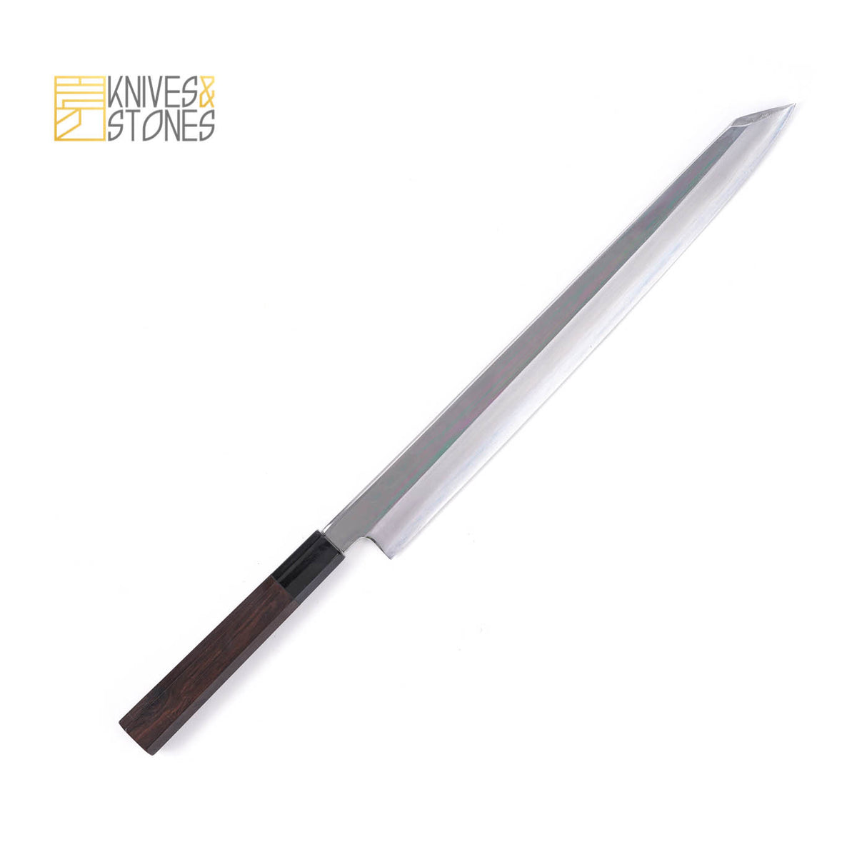 Nakagawa Ginsan Kiritsuke Shaped (K-tip) Yanagiba 270 / 300 / 330 mm Mirror Polished