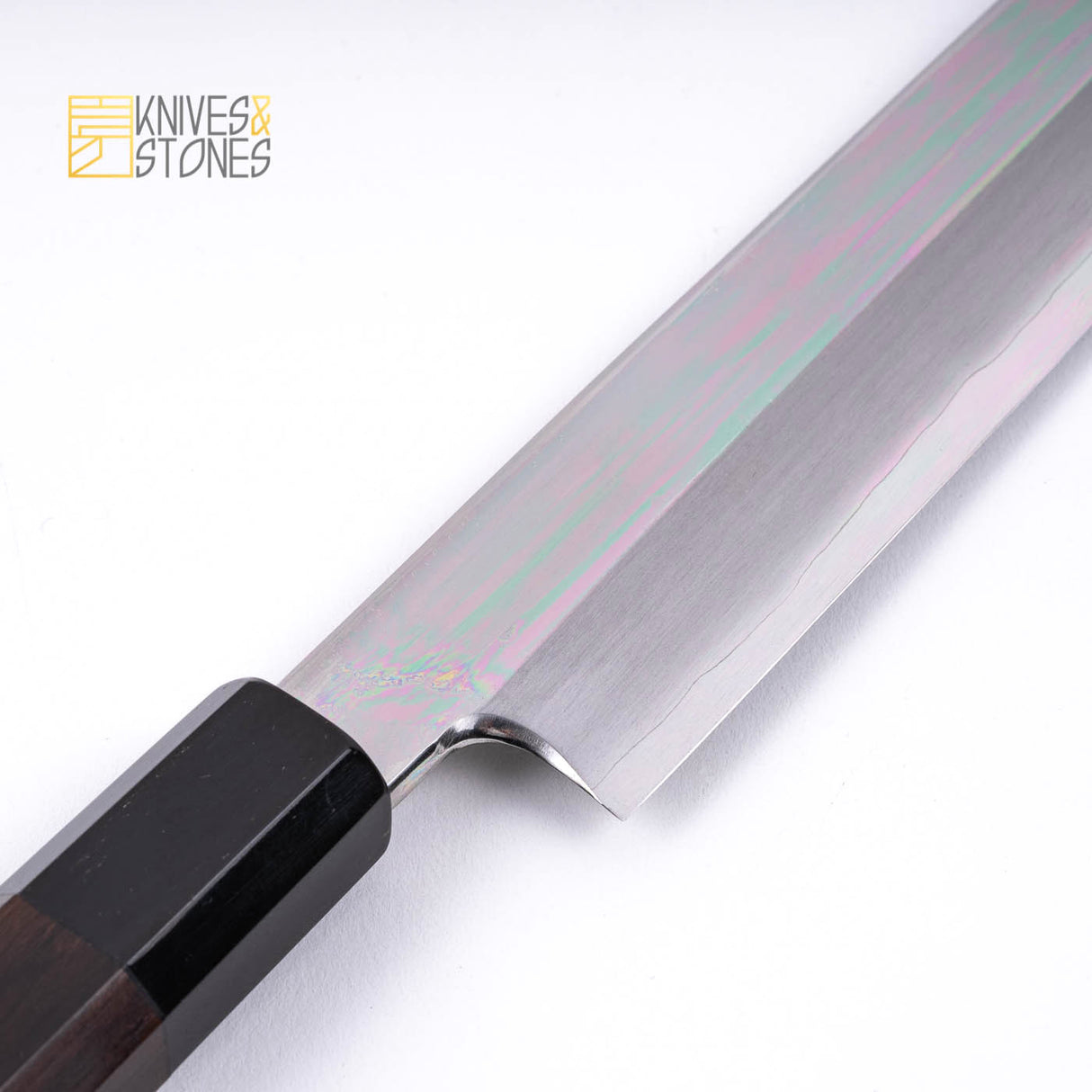 Nakagawa Ginsan Kiritsuke Shaped (K-tip) Yanagiba 270 / 300 / 330 mm Mirror Polished