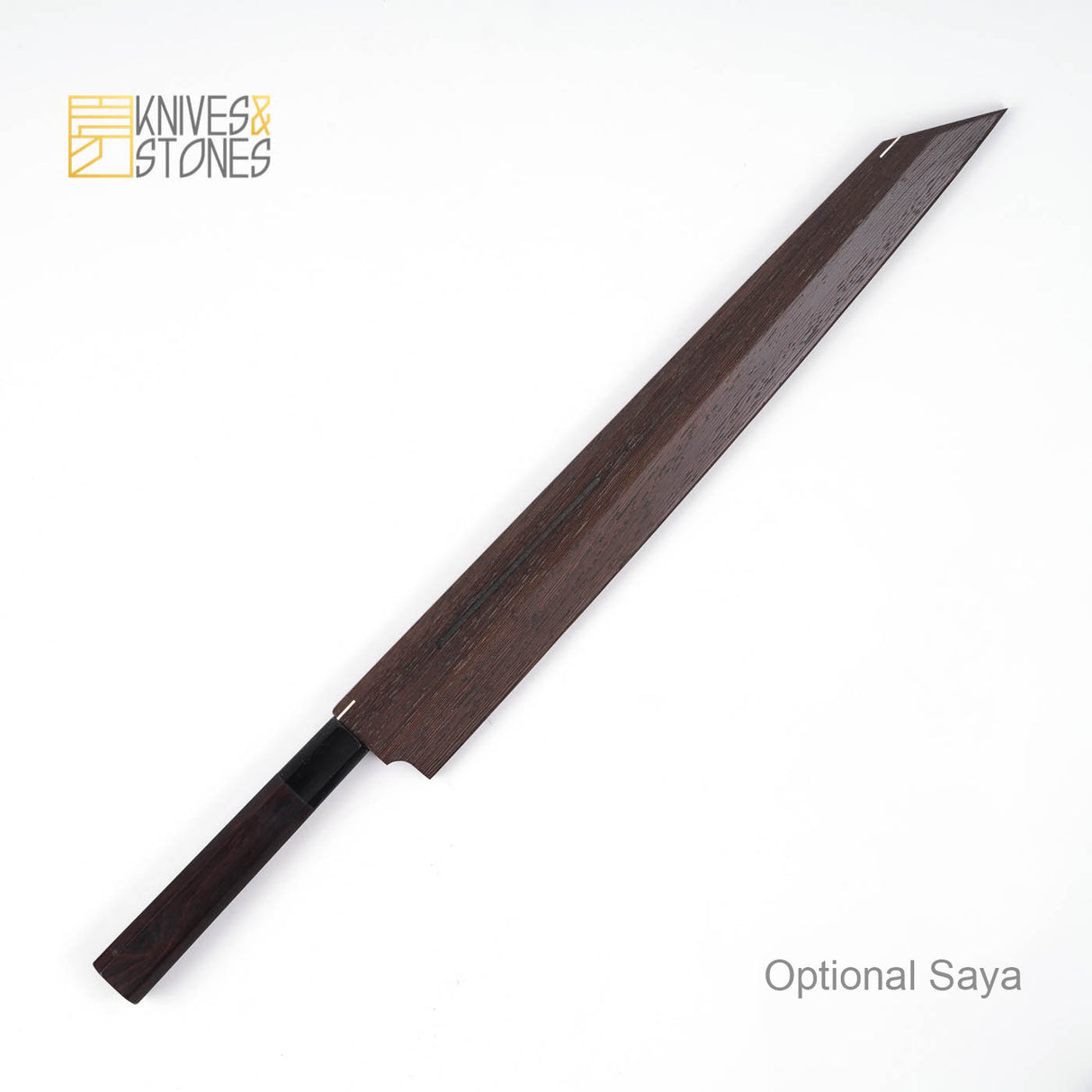 Nakagawa Ginsan Kiritsuke Shaped (K-tip) Yanagiba 270 / 300 / 330 mm Mirror Polished