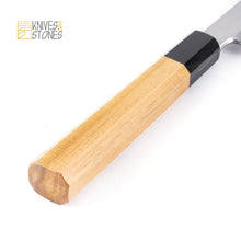 Load image into Gallery viewer, Sukenari SG2/R2 Hairline Petty 165mm with K&amp;S Teak Handle