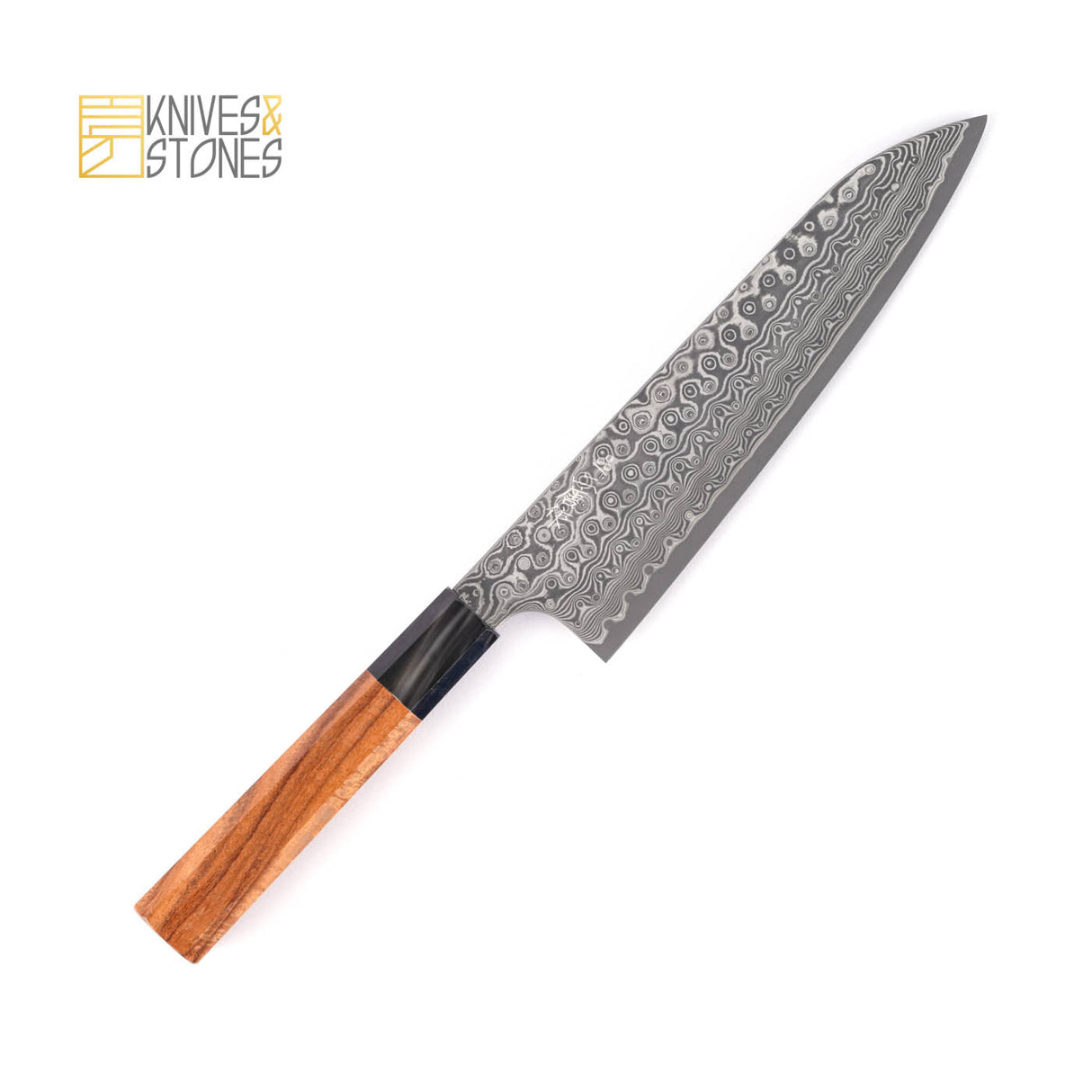 Nigara Anmon (暗紋) SG2 Damascus Gyuto 210mm