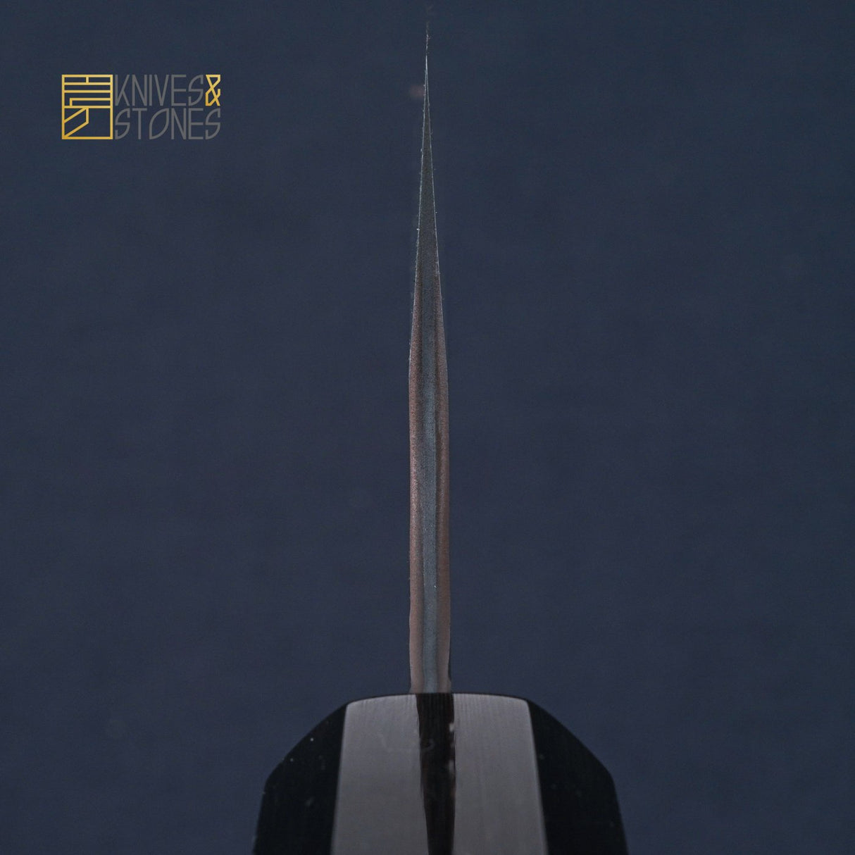 Nigara SG2 Bunka 180mm with Kurouchi Tsuchime Finish