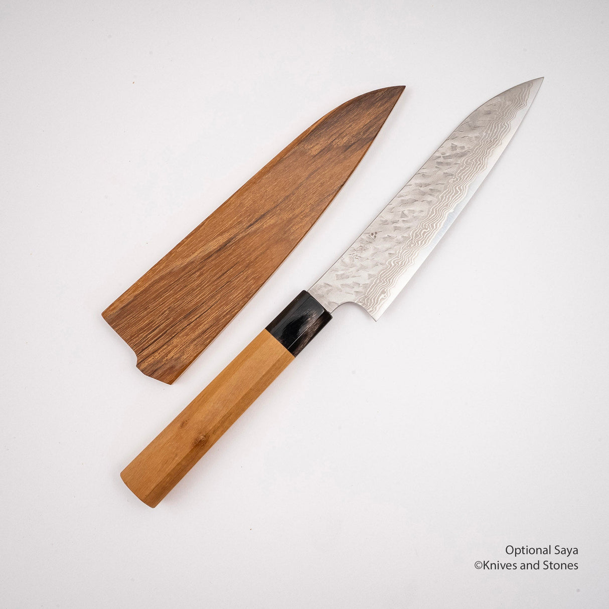 Nigara VG10 Damascus Tsuchime Petty 150mm