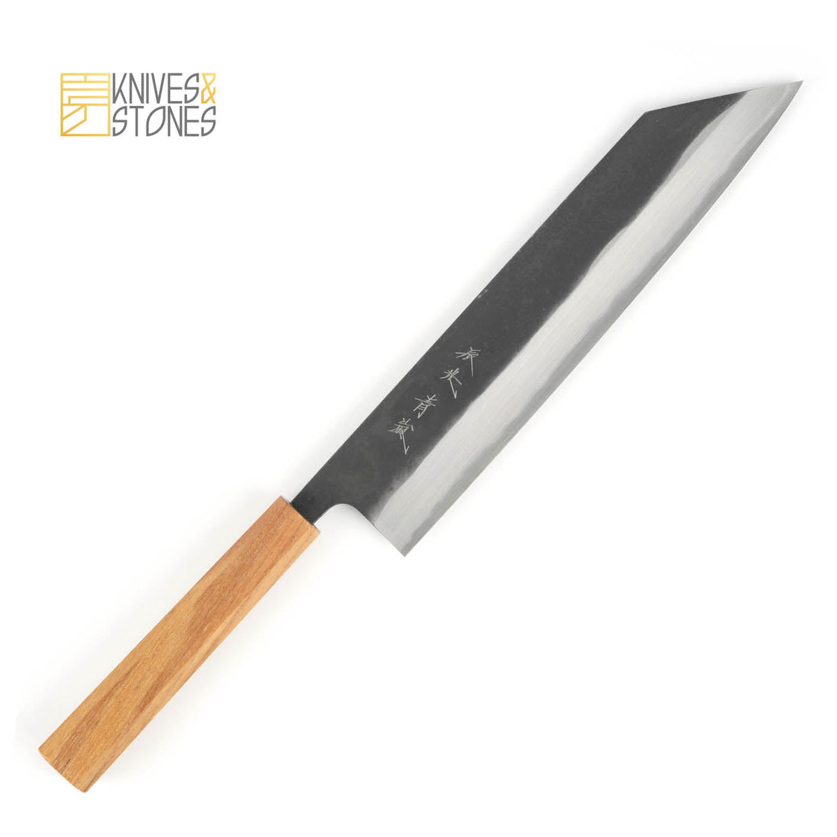 Shinko Seilan Aogami Super Steel Kurochi Finish K-tip Gyuto 240mm With ...