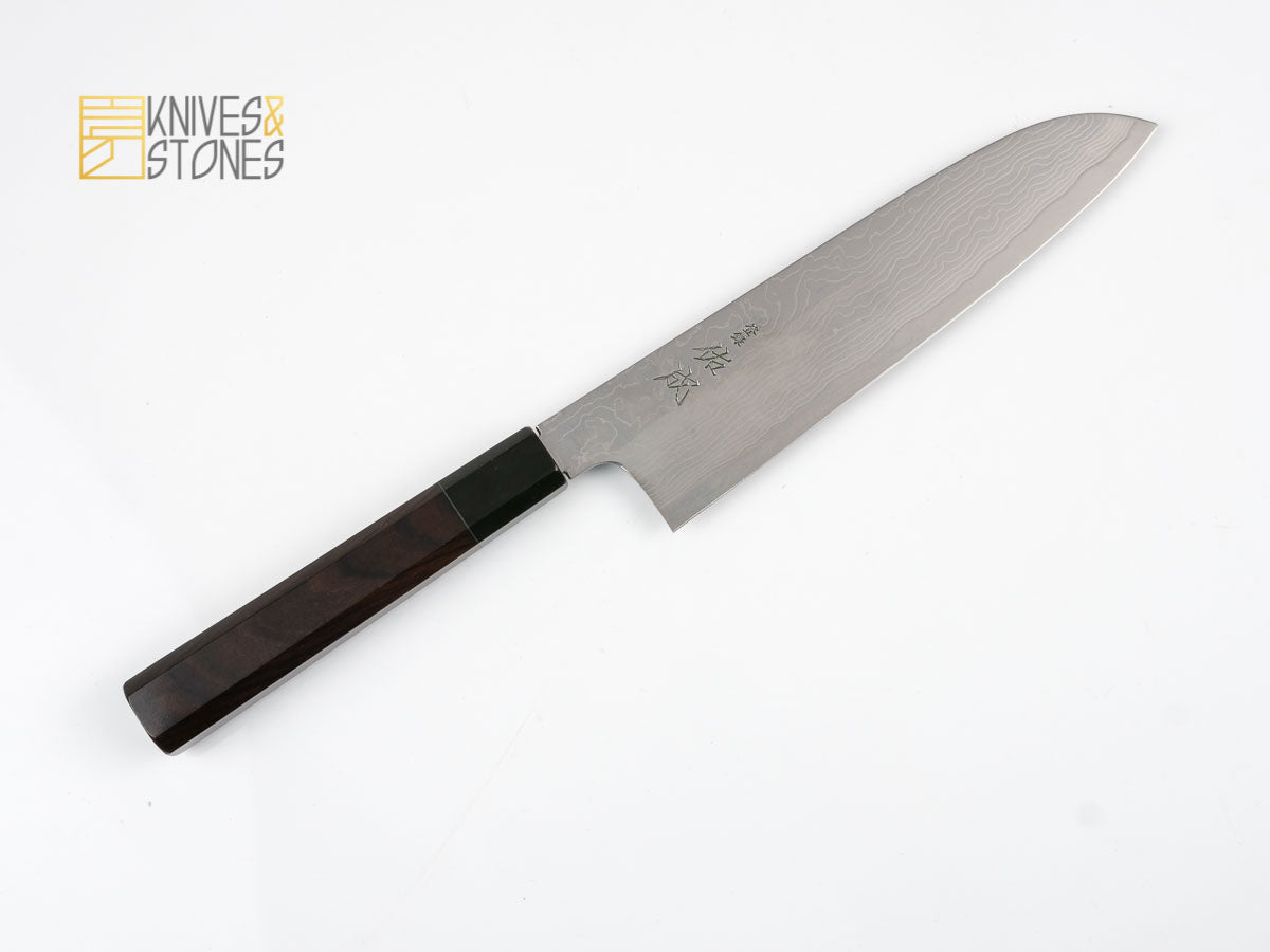 Sukenari R2 / SG2 Damascus Santoku 190 mm