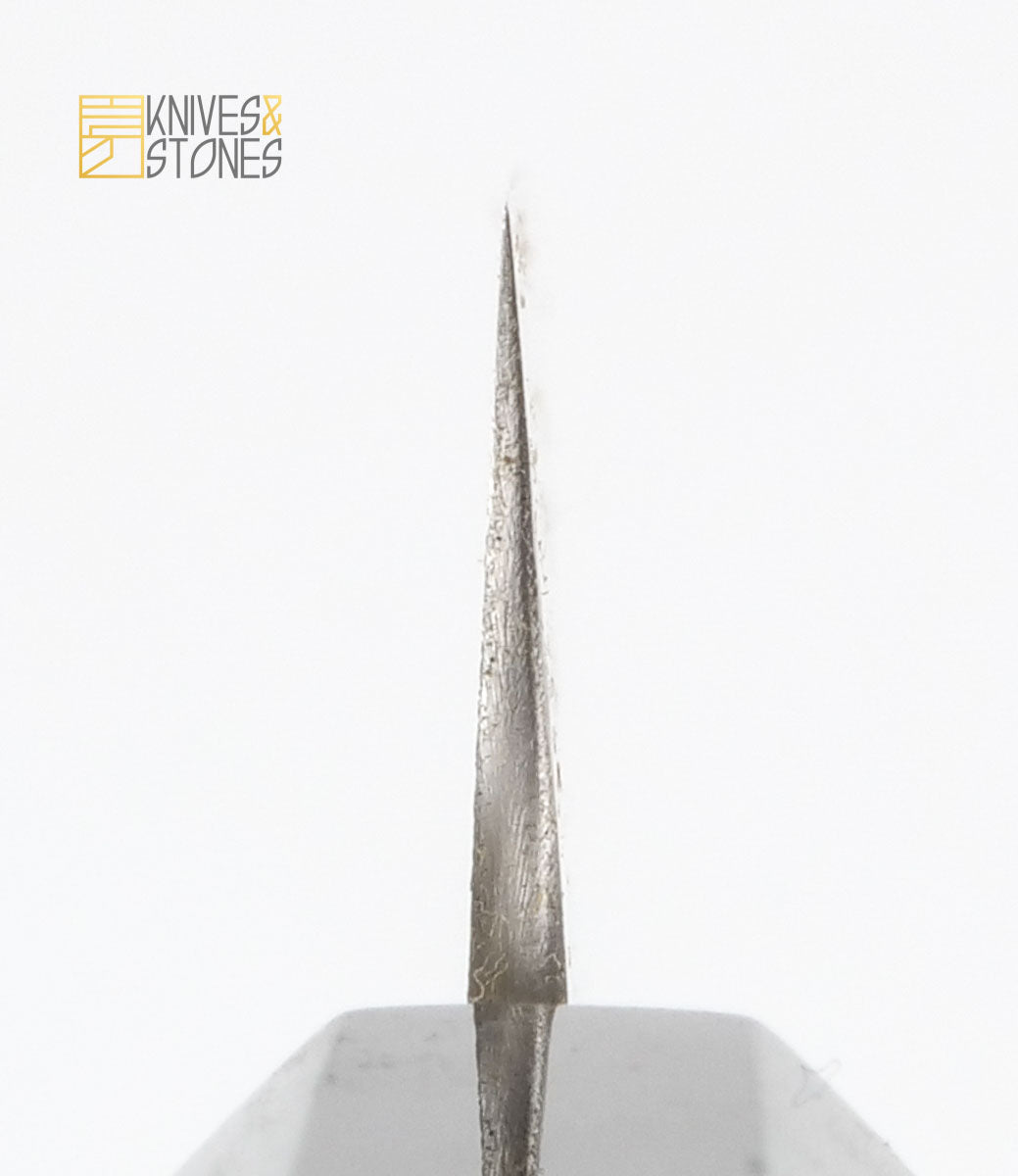 Sukenari ZDP189 Damascus Sujihiki 240 mm with K&S Ebony handle and FREE Saya