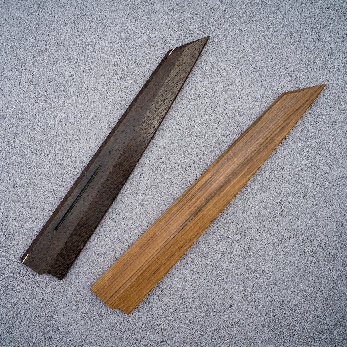 K&S Kritsuke (K-tip) Yanagiba Saya Hardwood Standard Profile