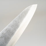 Tanaka Ginsan Nashiji Damascus Gyuto 180mm Western Handle