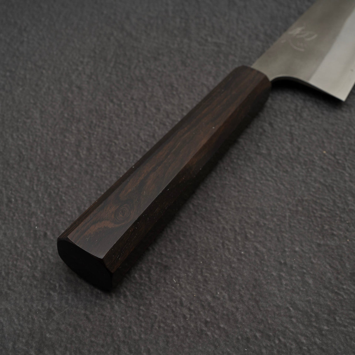 Hatsukokoro x Yoshikane SKD Nashiji K-tip Gyuto 210mm Ebony Handle