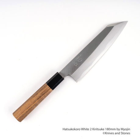 Myojin Shirasagi White 2 Single-bevel K-Tip Gyuto 180/195/210/240 mm