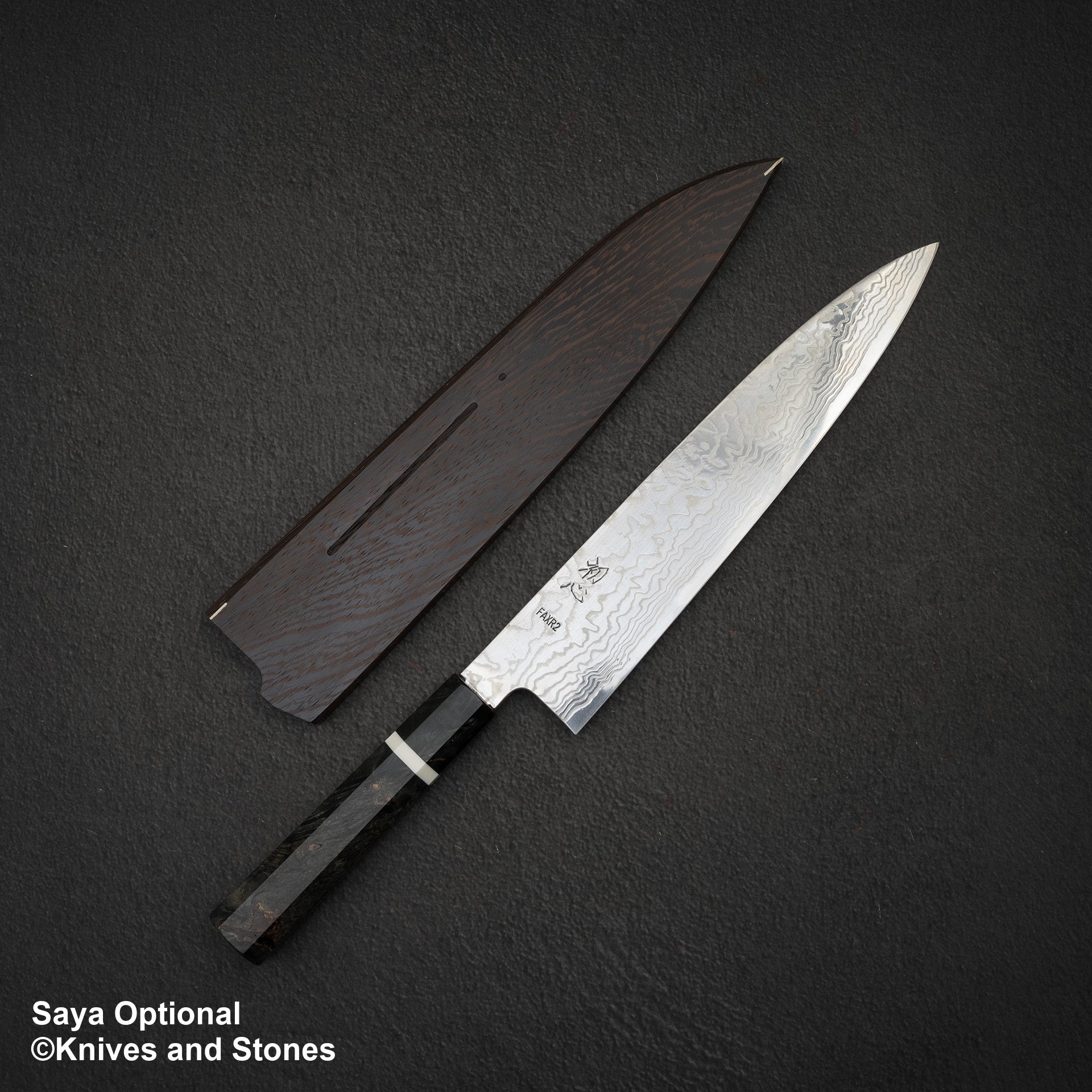 Hatsukokoro FAXR2 Damascus Gyuto 270mm – K&S - New York