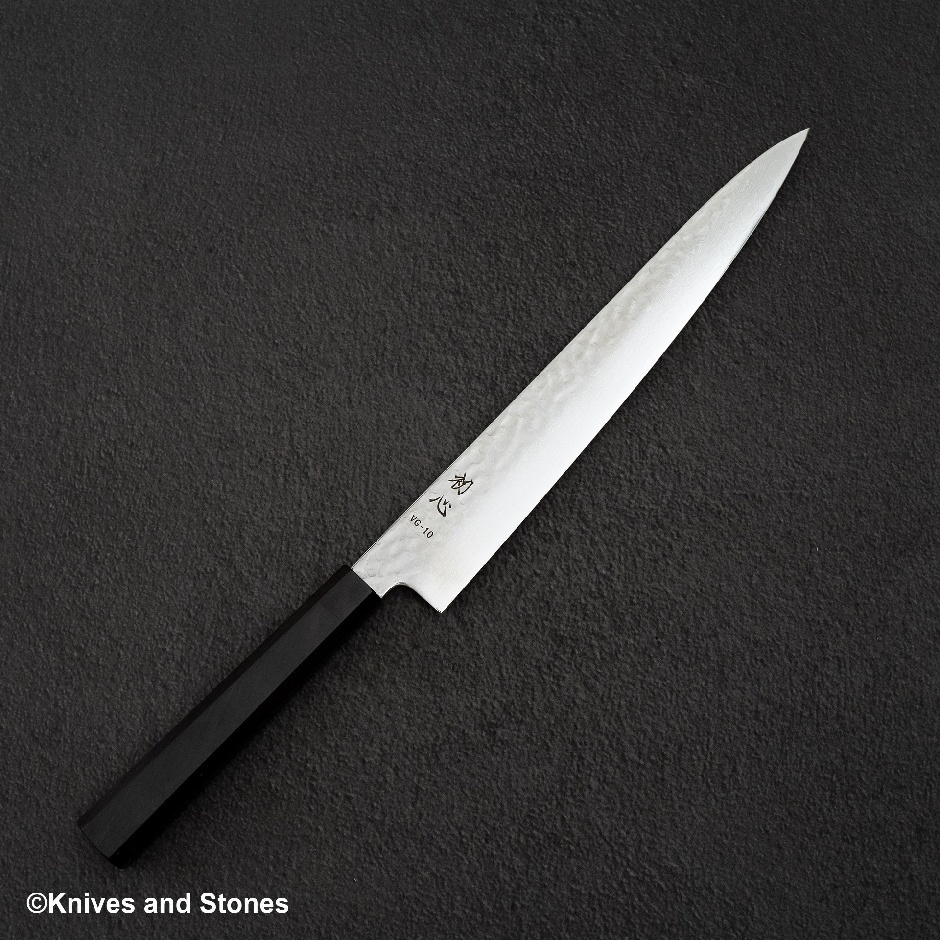 大好き VG10 Hayabusa Hatsukokoro Damascus 270mm Sujihiki Tsuchime その他観葉植物