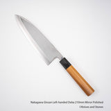 Nakagawa Ginsan Mirror Polished Left-handed Deba 165/180/210 mm