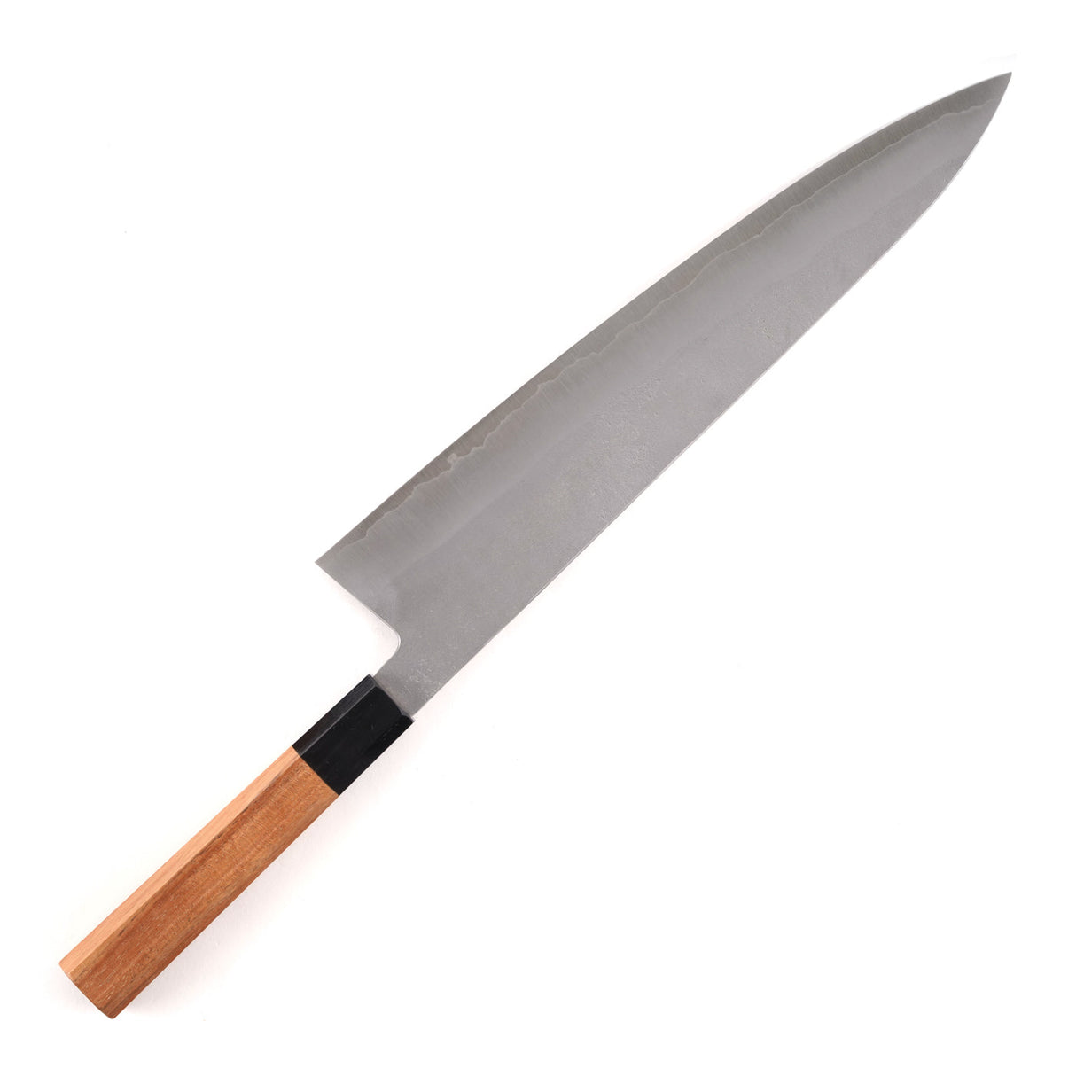 Tanaka Ginsan Nashiji Gyuto 210/ 240/ 270 mm with K&S Teak handle