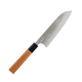 Anryu Blue 2 Santoku 170mm with K&S Teak wood handle