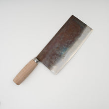 Load image into Gallery viewer, Hatsukokoro Sentan White 2 SS Clad Chinese Cleaver 200mm