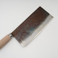 Load image into Gallery viewer, Hatsukokoro Sentan White 2 SS Clad Chinese Cleaver 200mm