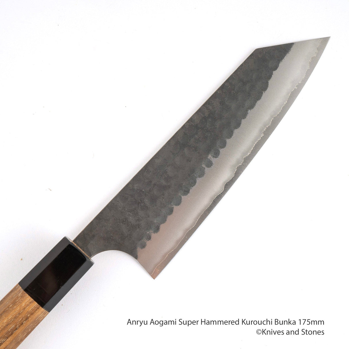 Anryu Aogami Super Hammered Kurouchi Bunka 175mm