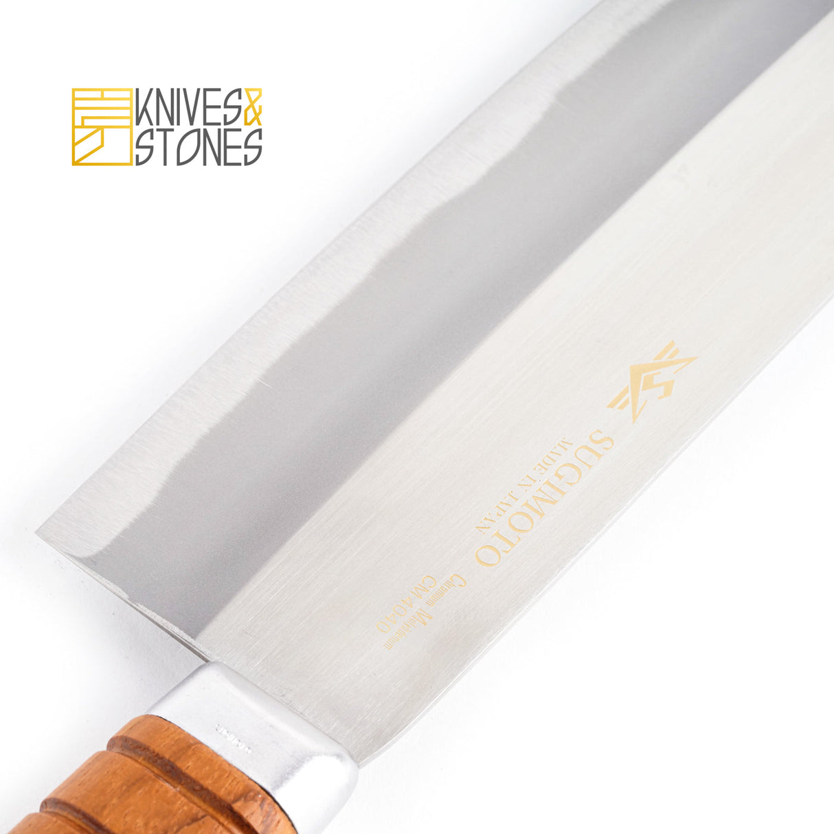 Sugimoto Stainless Steel Peking Duck Slicer (Small Chuka) 190mm CM4040