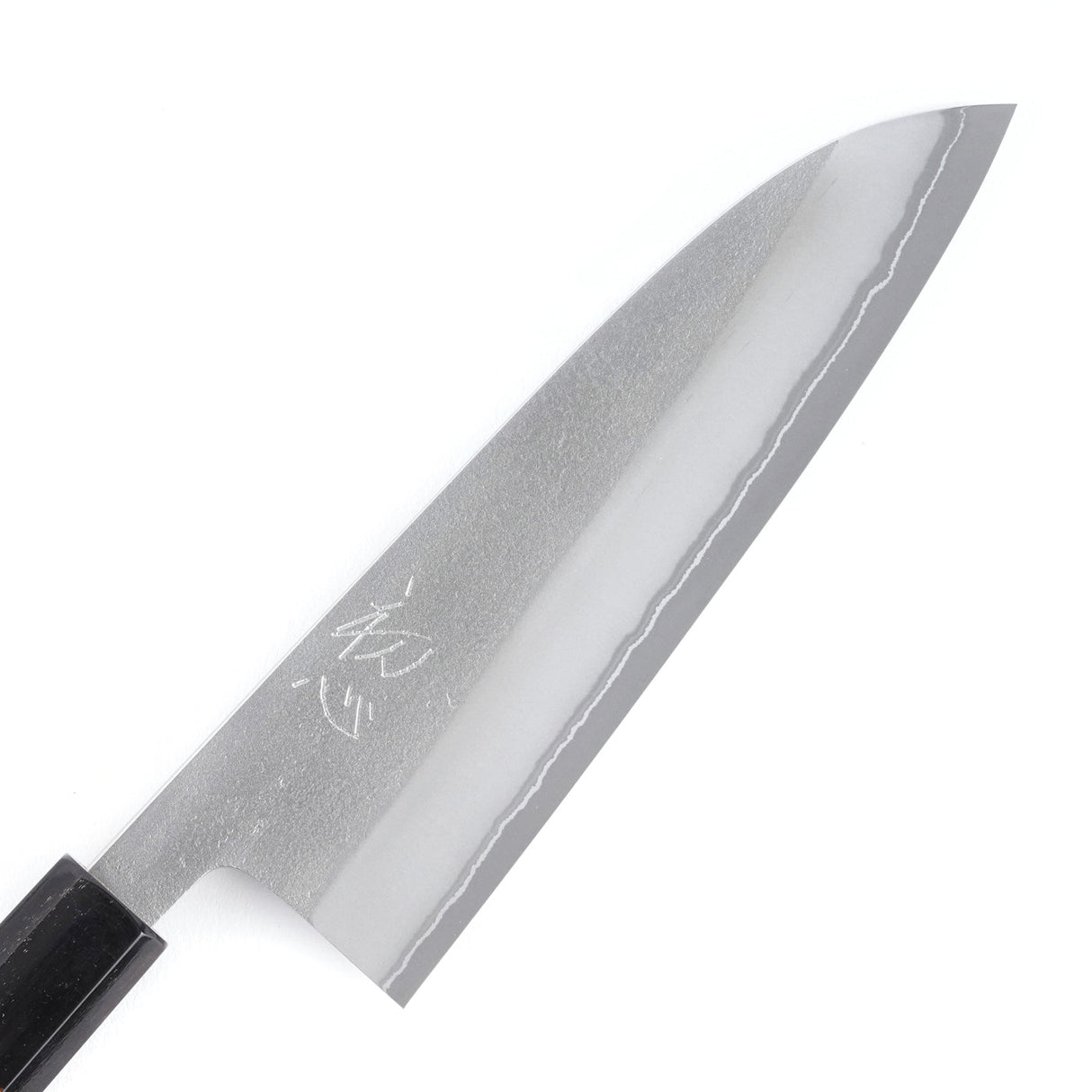 Hatsukokoro (初心)  SKD HSTS Nashiji Semi Stainless Clad Santoku 170mm, by Yoshikane