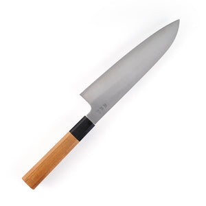 Sukenari HAP40 Hairline Santoku 195mm, with K&S Teakwood Handle