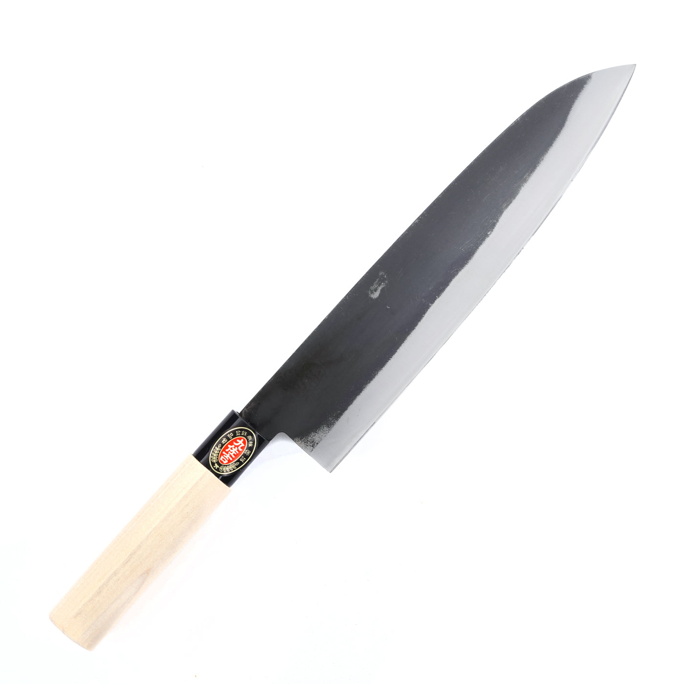 Yoshihiro Black Finish Blue Steel #2 Kurouchi Gyuto Japanese Chefs kni –  Yoshihiro Cutlery