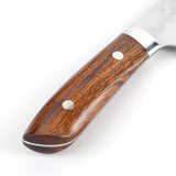 Takeshi Saji SRS-13 Hammered Damascus K-Tip Gyuto 240mm Ironwood Handle