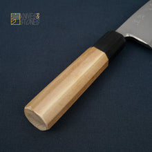 Load image into Gallery viewer, Sakai Takayuki Gintan (銀鍛) Ginsan Deba 165mm with Ho wood handle