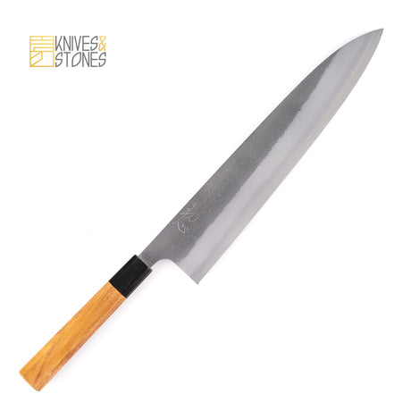 Yoshikane White 2 Nashiji Stainless Clad Gyuto 210mm/ 240mm/ 270mm