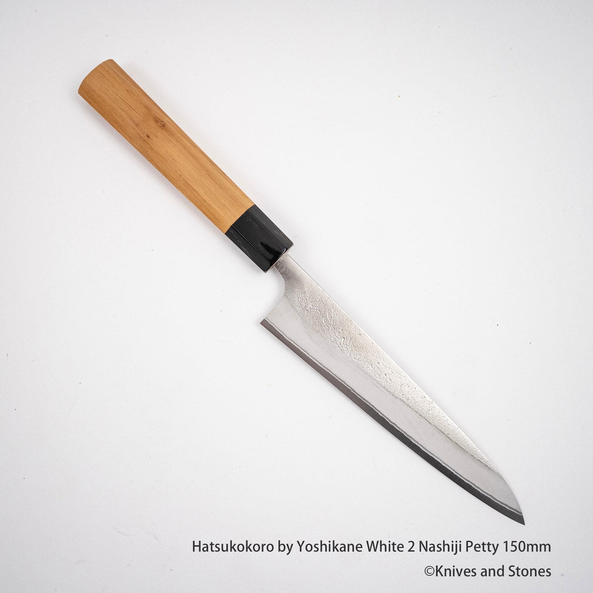 Yoshikane White 2 Nashiji Petty 150mm