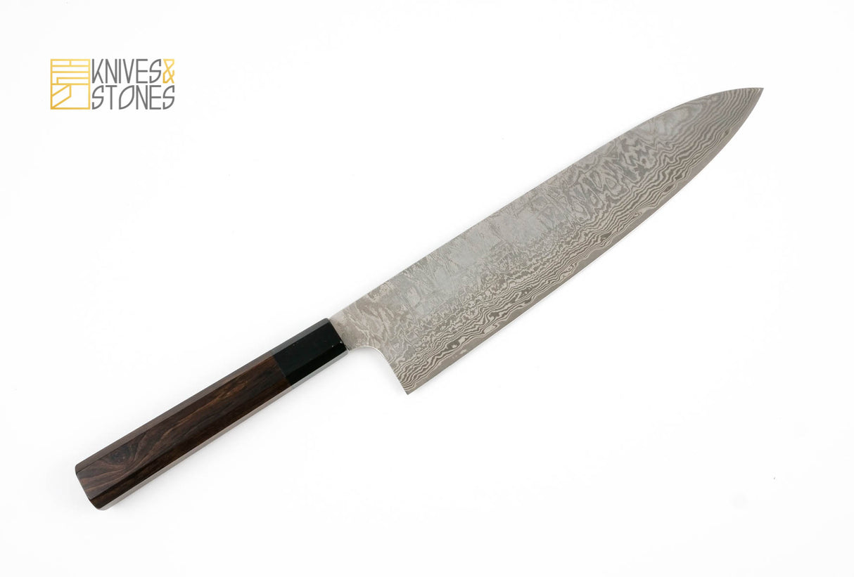 Shinko Kurokumo R2 Damascus Gyuto 270mm by Shiro Kamo