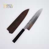 Kurosaki Senko (閃光) SG2/R2 Gyuto 210mm, with K&S Ebony octagonal handle