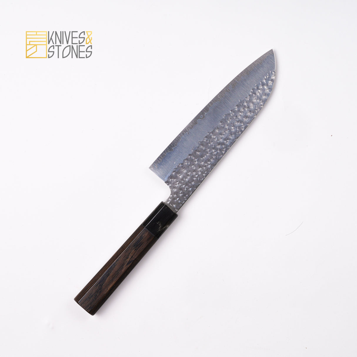 Kurosaki Senko (閃光) SG2/R2 Santoku 165mm, with K&S Ebony octagonal handle