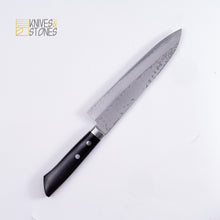 Load image into Gallery viewer, Masutani VG10 Damascus Gyuto 180mm Western Handle with FREE premium knife guard