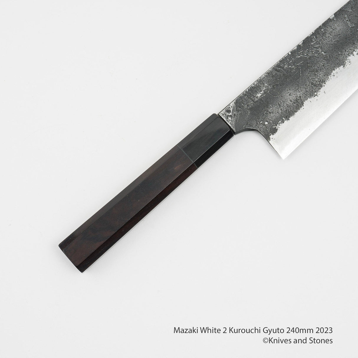 Mazaki White 2 Kurouchi Gyuto 240mm 2023 Version