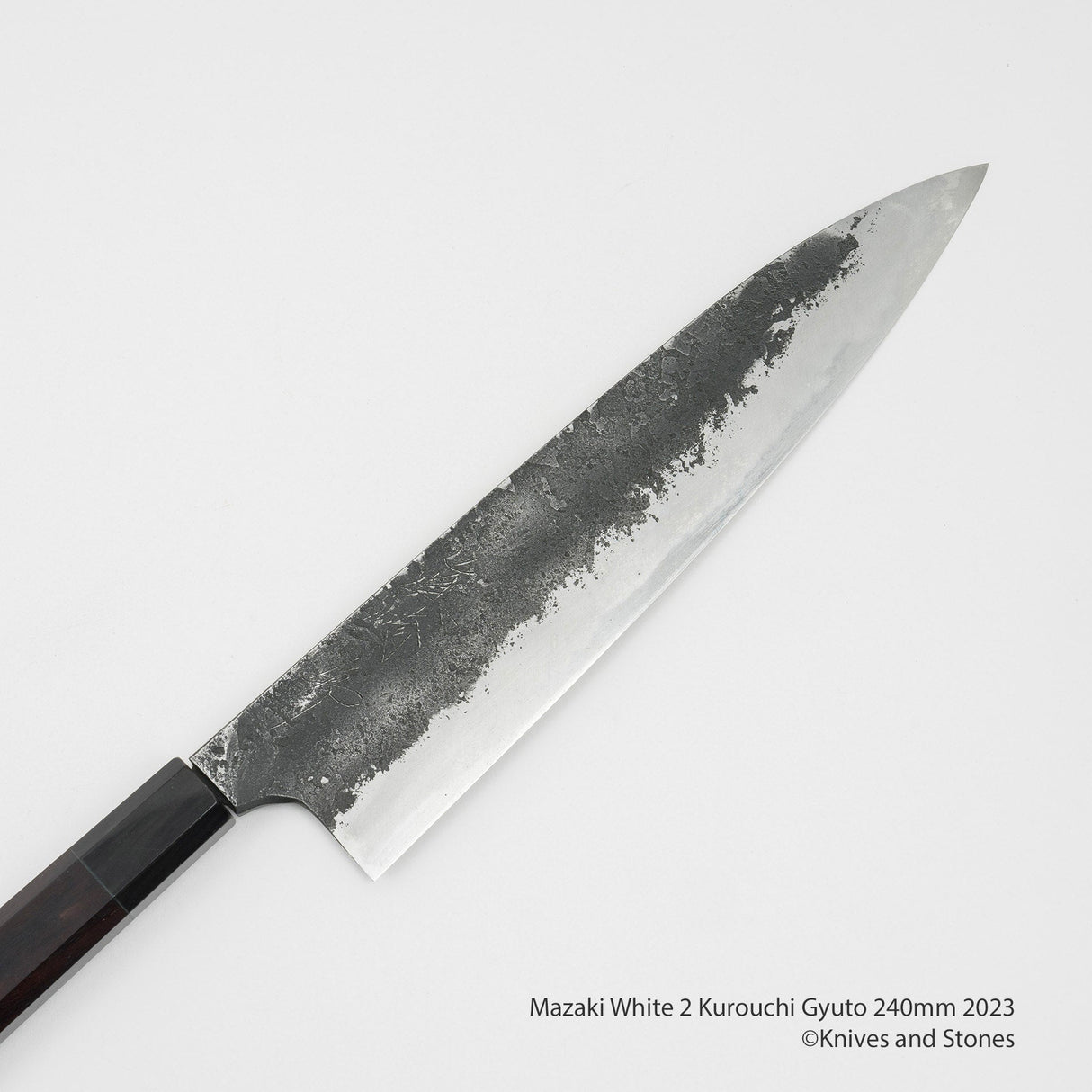 Mazaki White 2 Kurouchi Gyuto 240mm 2023 Version