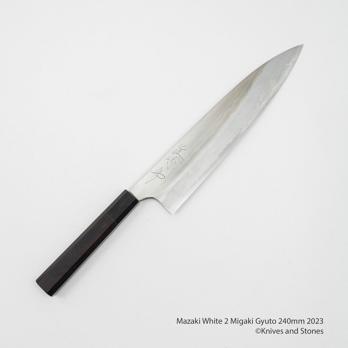 Mazaki White 2 Migaki Gyuto 240mm 2023 Version