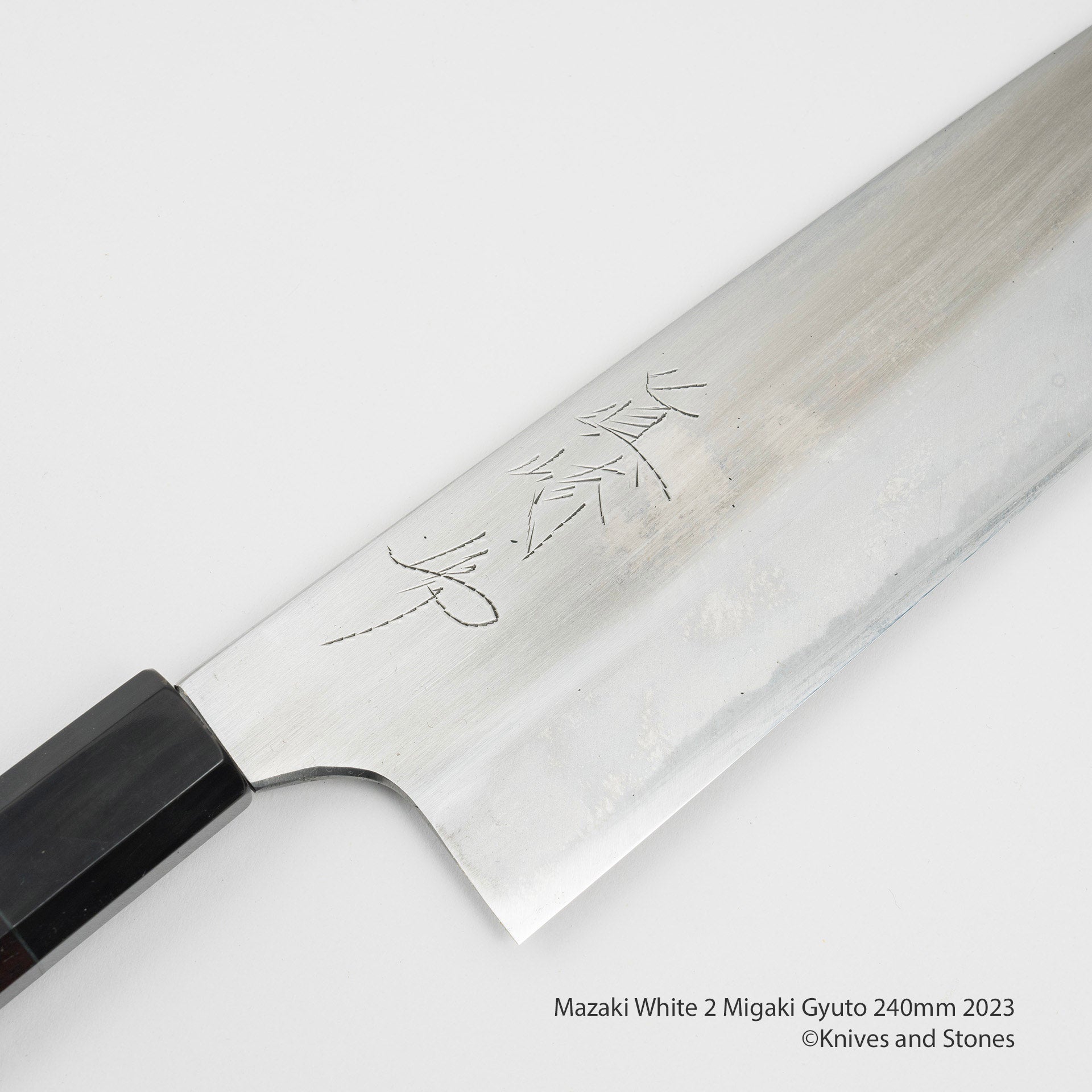 Mazaki White 2 Migaki Gyuto 240mm 2023 – K&S - New York