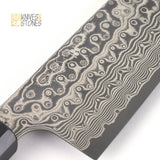 Nigara Anmon (暗紋) SG2 Damascus Bunka 180mm