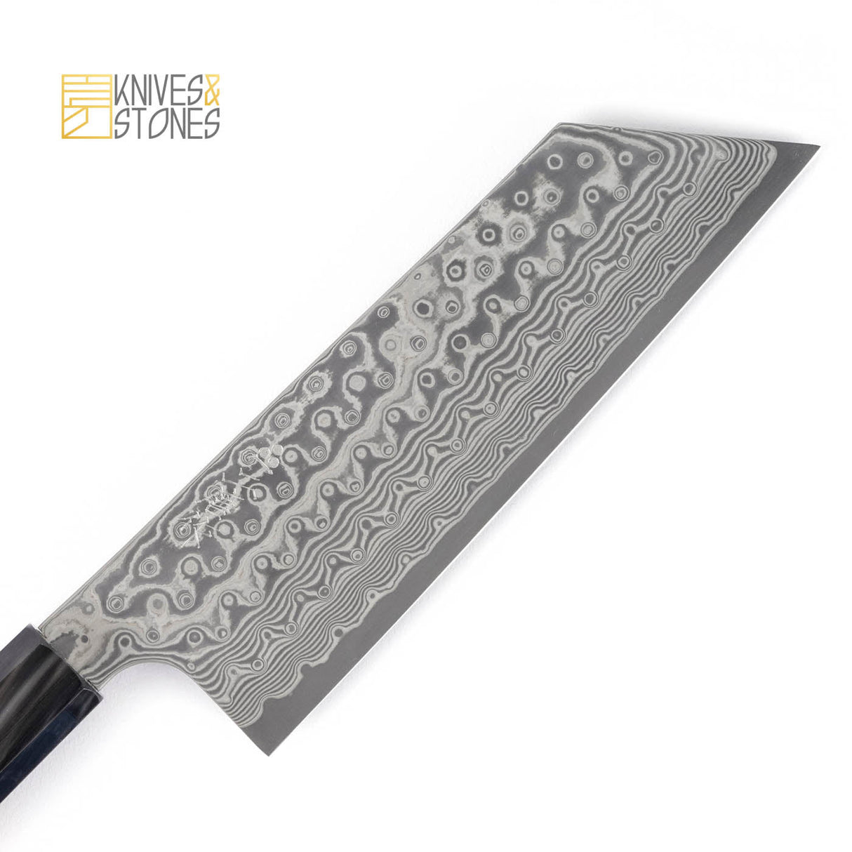 Nigara Anmon (暗紋) SG2 Damascus Nakiri 180mm