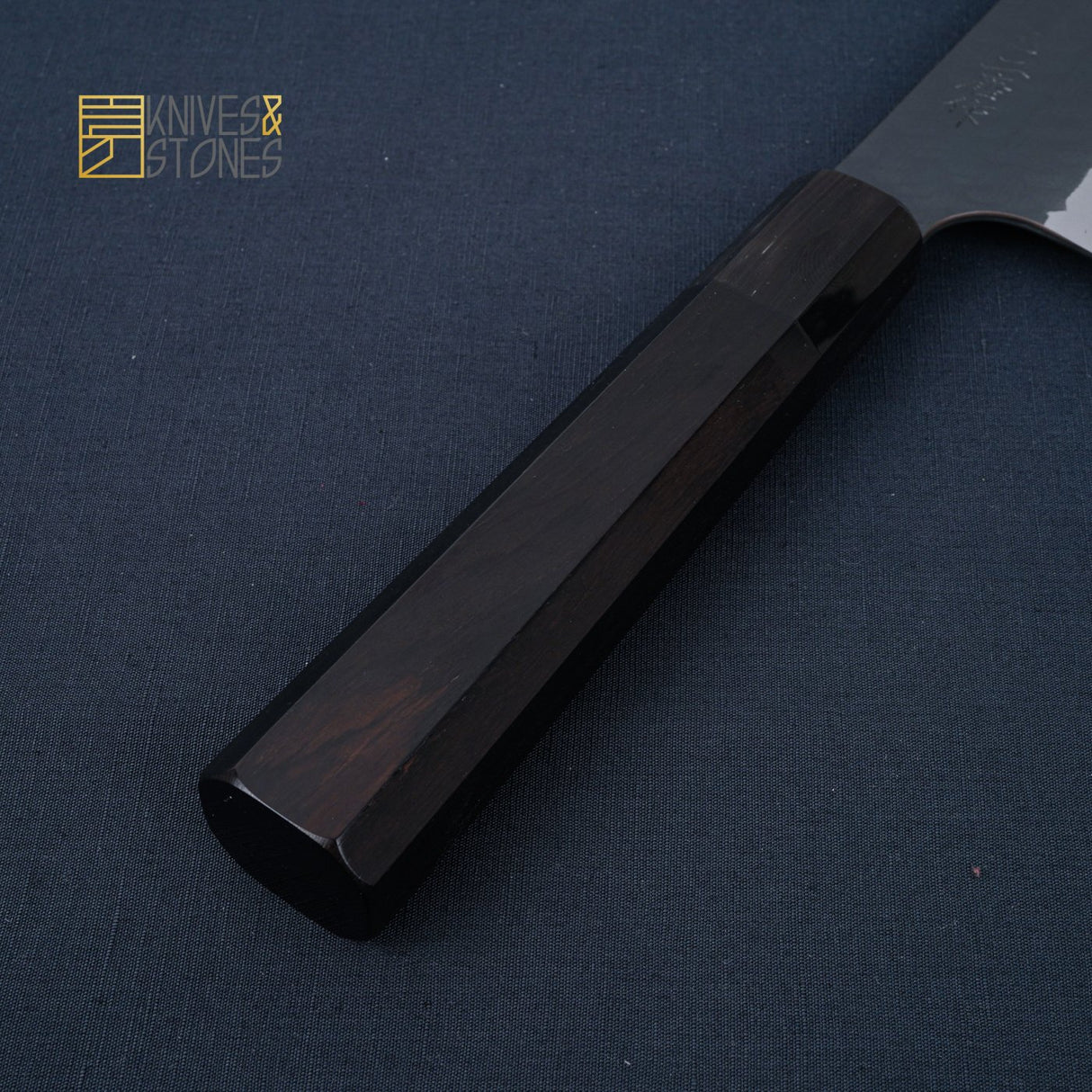 Nigara SG2 Bunka 180mm with Kurouchi Tsuchime Finish