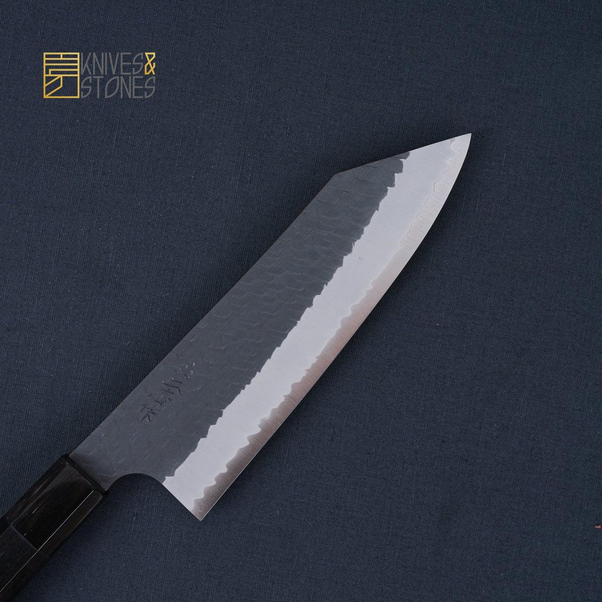 Nigara SG2 Bunka 180mm with Kurouchi Tsuchime Finish