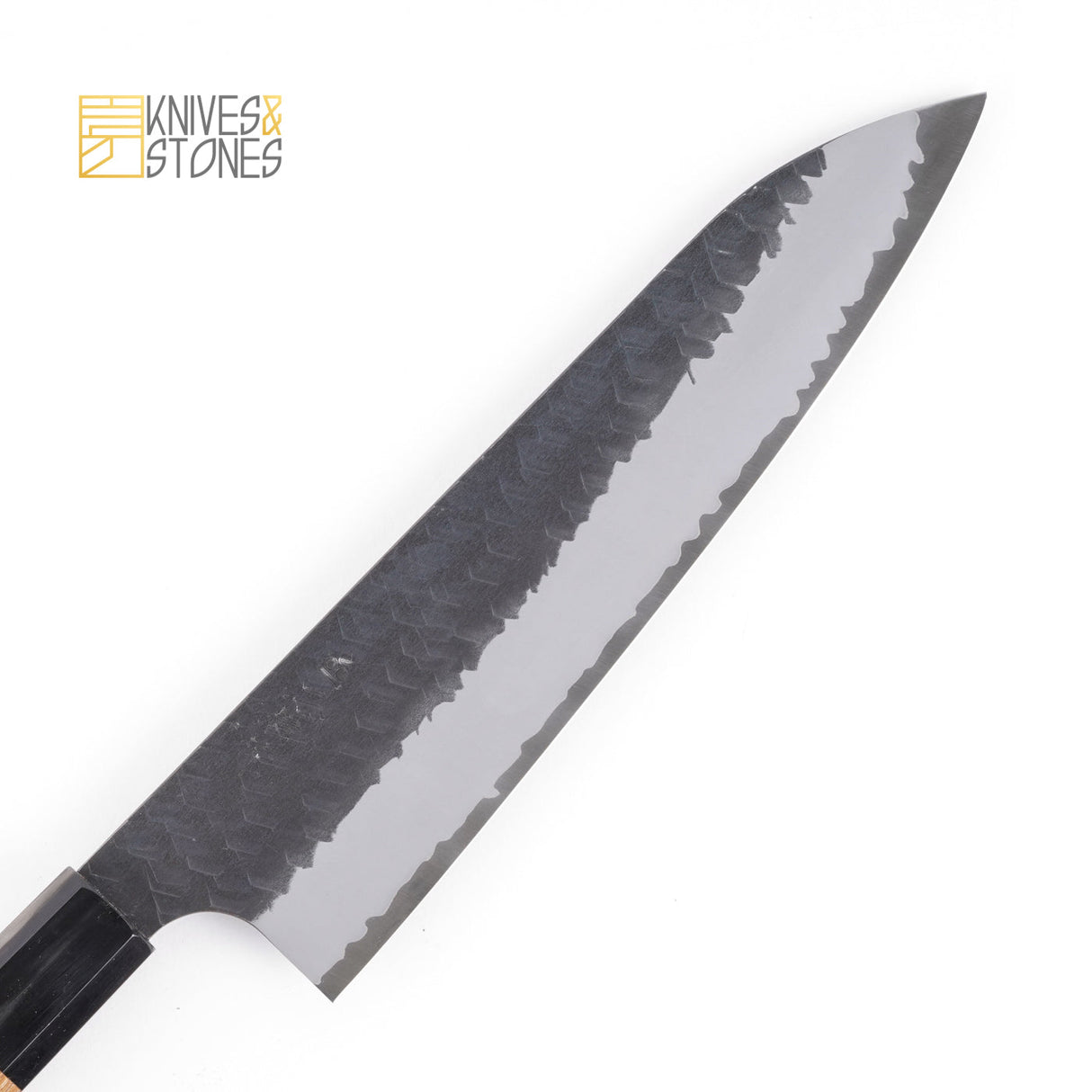 Nigara SG2 Kurouchi Tsuchime Gyuto 210/240/270 mm with K&S Teak wood Handle