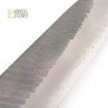 Load image into Gallery viewer, Nigara SG2 Matt Migaki Tsuchime Gyuto 210 /240 mm