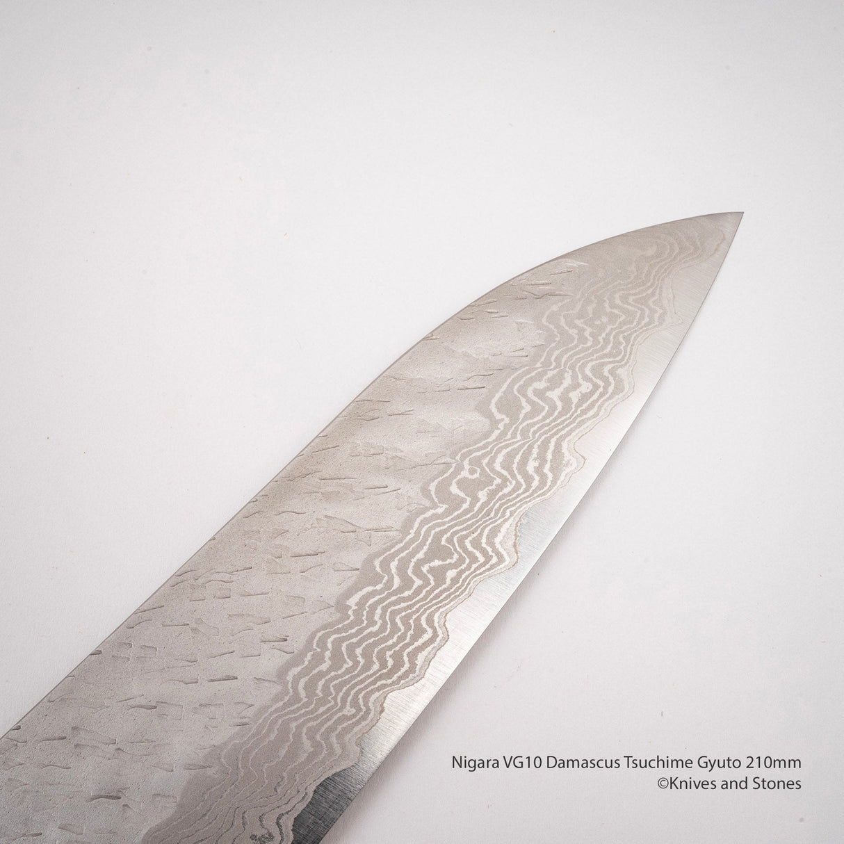 Nigara VG10 Damascus Tsuchime Gyuto 210mm / 240mm