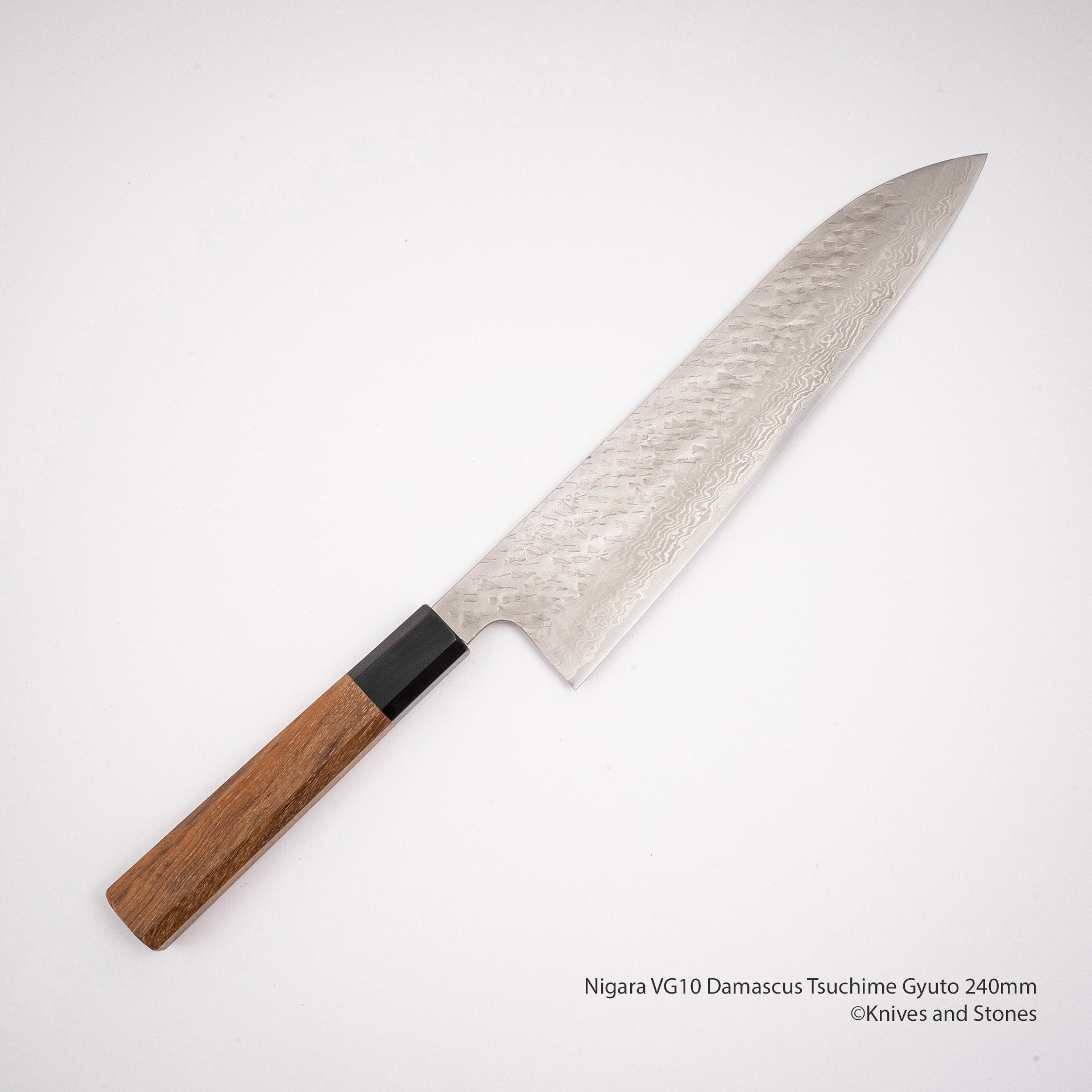 Nigara VG10 Damascus Tsuchime Gyuto 210mm / 240mm – K&S