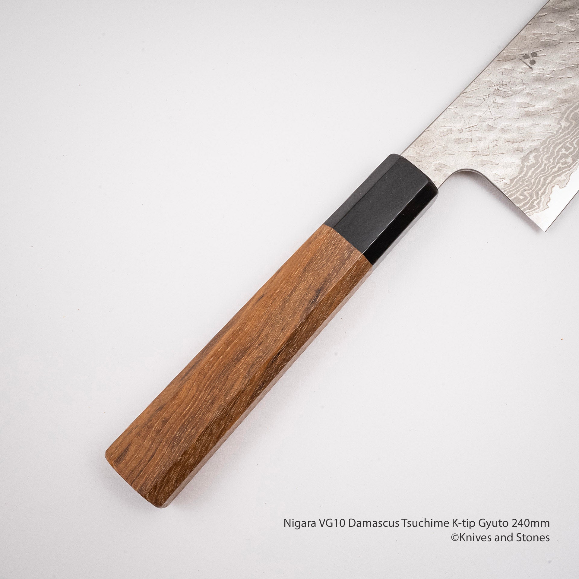 Nigara VG10 Damascus Tsuchime K-tip Gyuto 210mm / 240mm – K&S